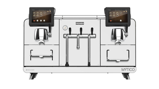Franke Coffee Systems, Mytico Due, BeyondTraditional, professional fully automatic coffee machine, hybrid coffee machine, front view