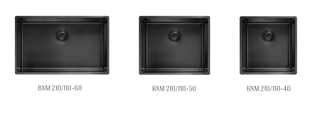 Cuves Franke Masterpiece BXM : BXM 210/110-68, BXM 210/110-50, BXM 210/110-40