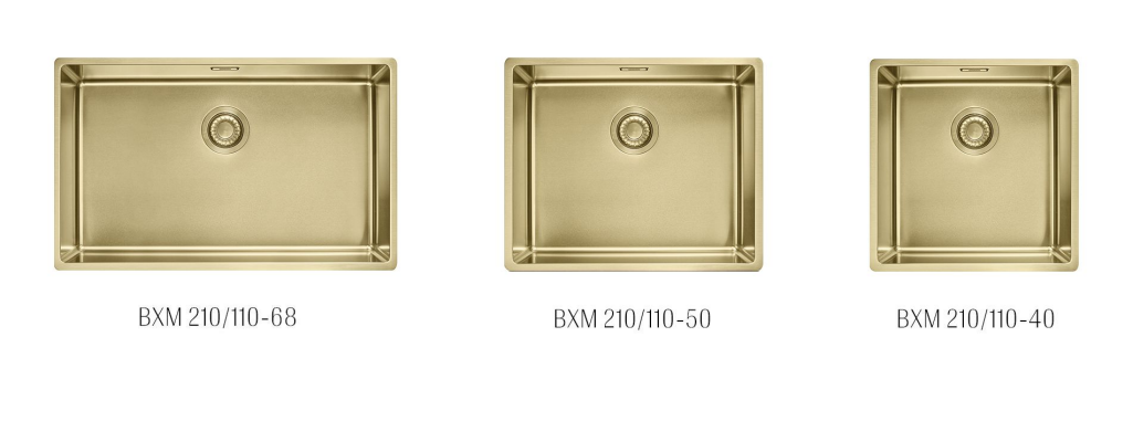 Cuves Franke Mythos Masterpiece: BXM 210/110-68, BXM 210/110-50, BXM 210/110-40