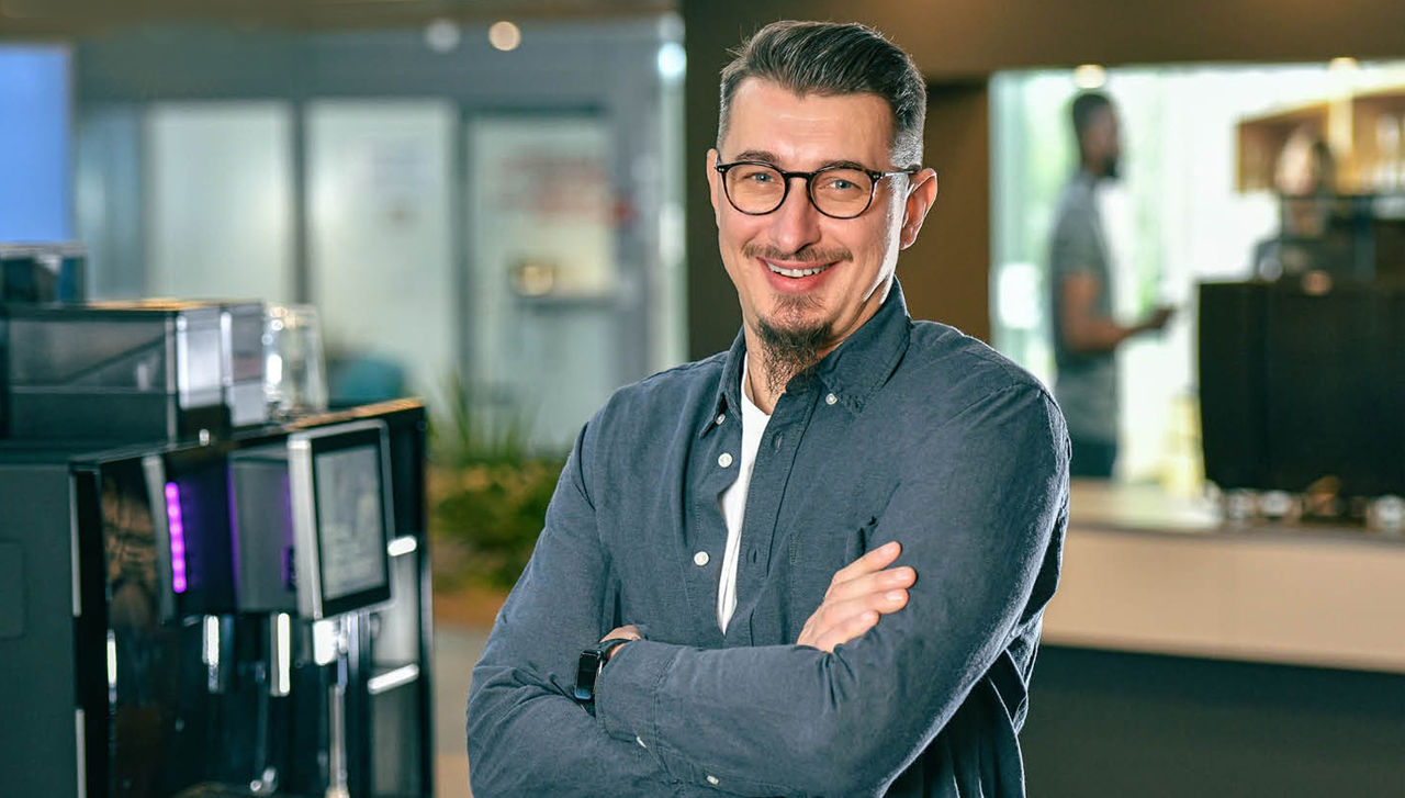 Franke Coffee Systems Brand Ambassador Wojciech Tysler 