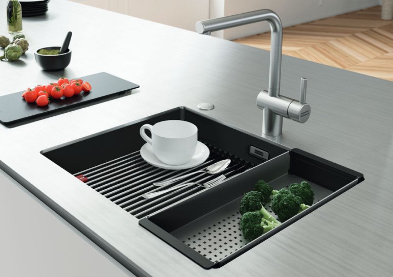 Franke tailormade stainless steel worktops