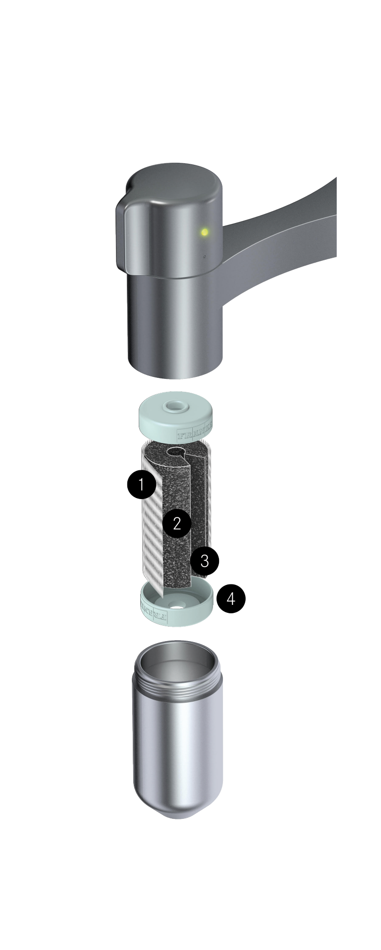Vital Armaturen von Franke für gefiltertes Wasser | Franke Home Solutions