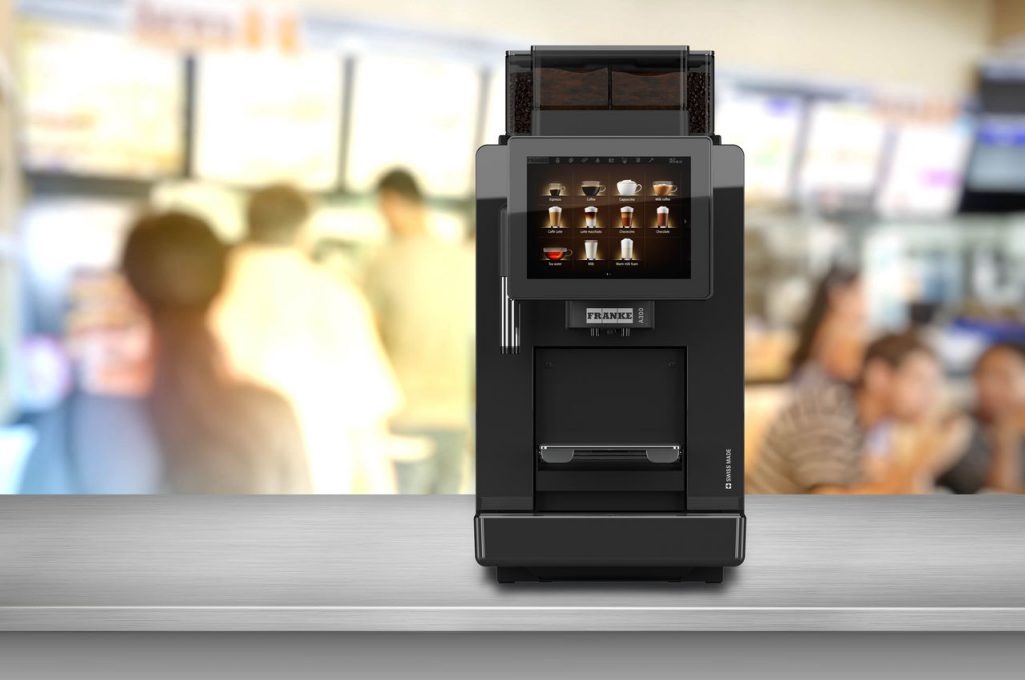 Franke Coffee Systems, fully automatic coffee machine A300, KFC, Quick Service Restaurant Franke Coffee Systems, fully automatic coffee machine A300, KFC, Quick Service Restaurant