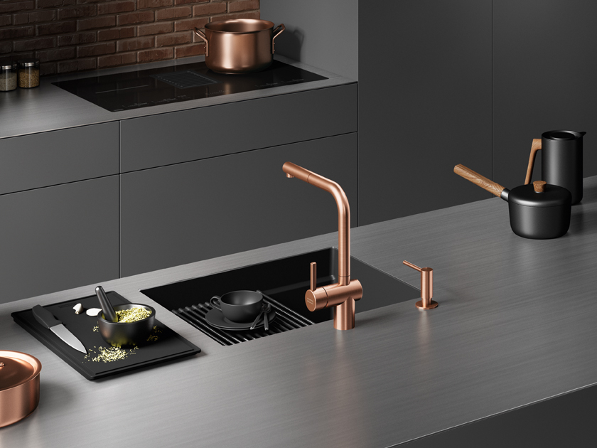 Franke tailormade stainless steel worktops