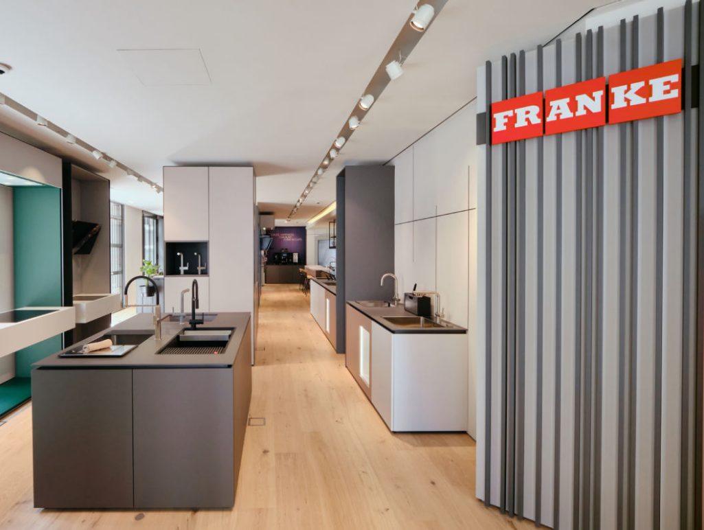 Franke showroom milano italia