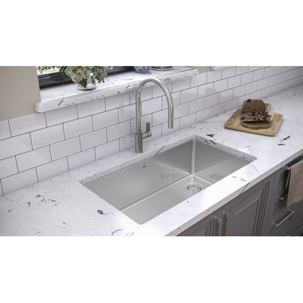 Kindred Brookmore Undermount Sink BSU1832-9OW Stainless steel