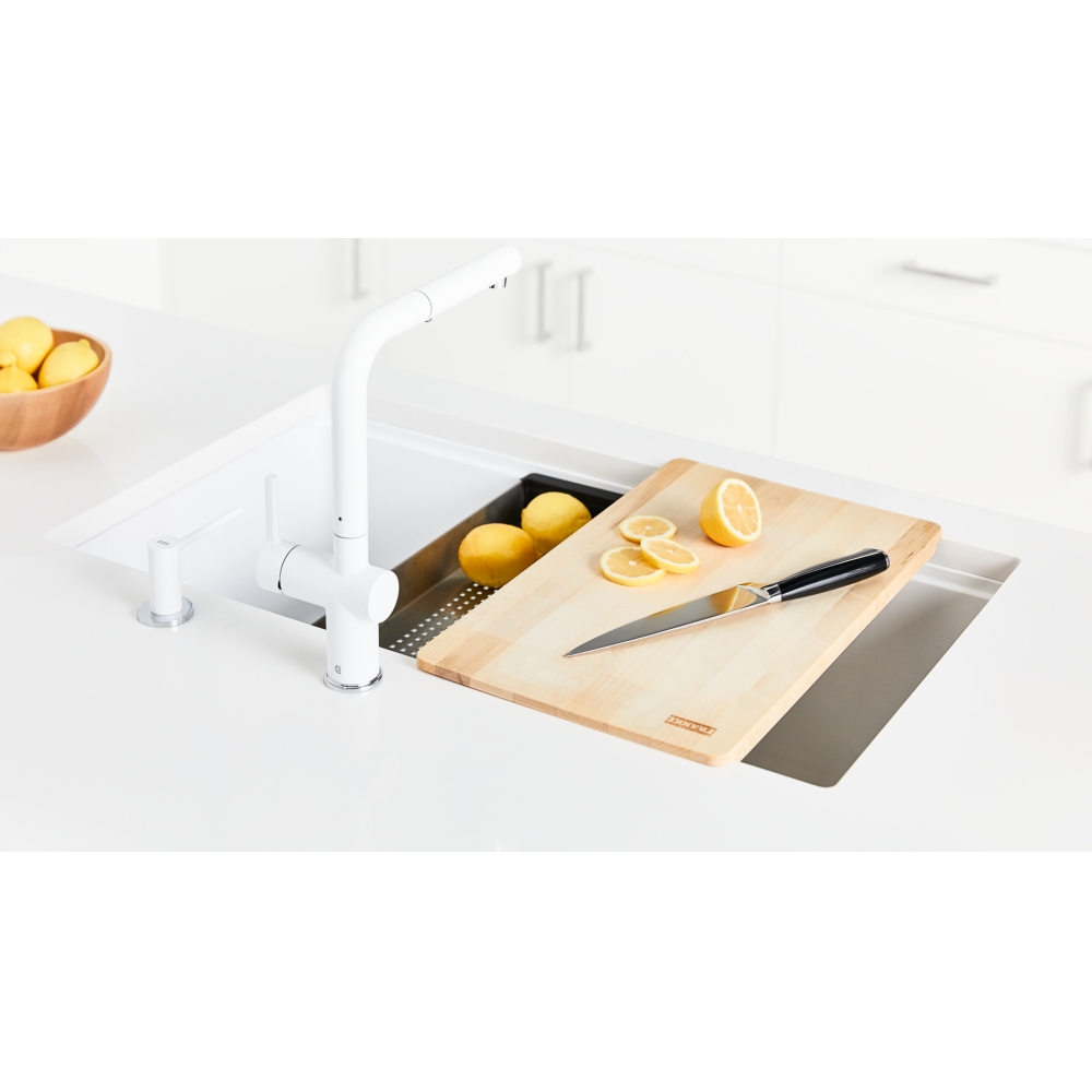 FRANKE Maris Workcenter MAG1601812LD-PWT-WKC Fragranite Kitchen Sink