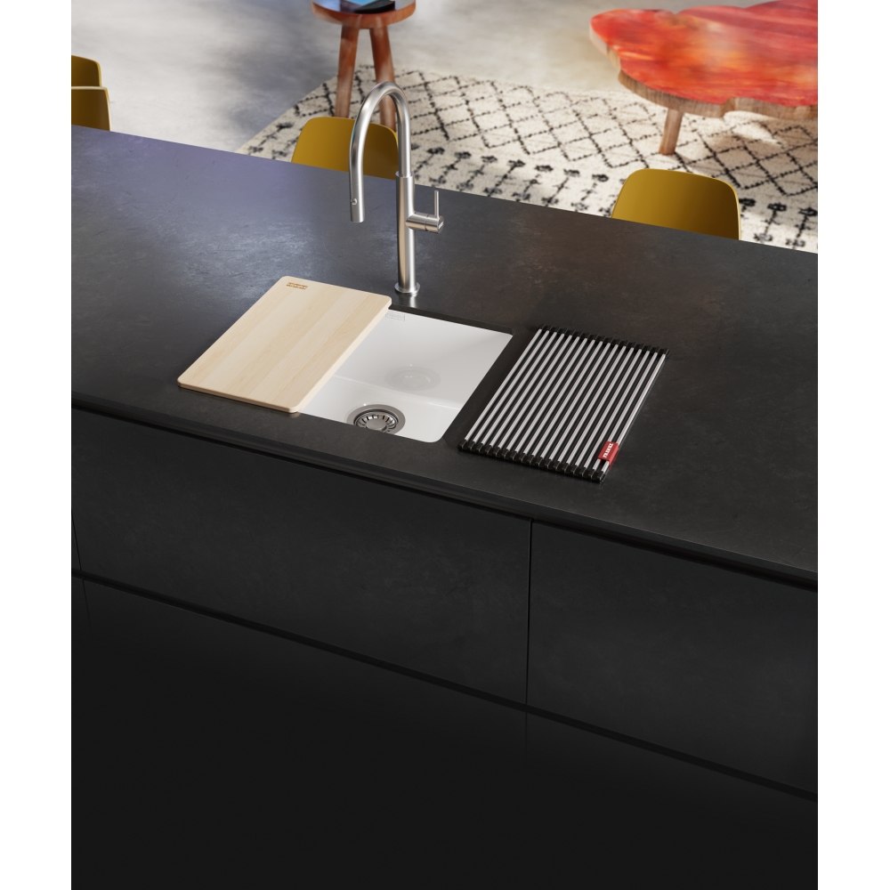 FRANKE KubusX Undermount Sink - KXK11020-GWH Ceramic Kitchen Sink
