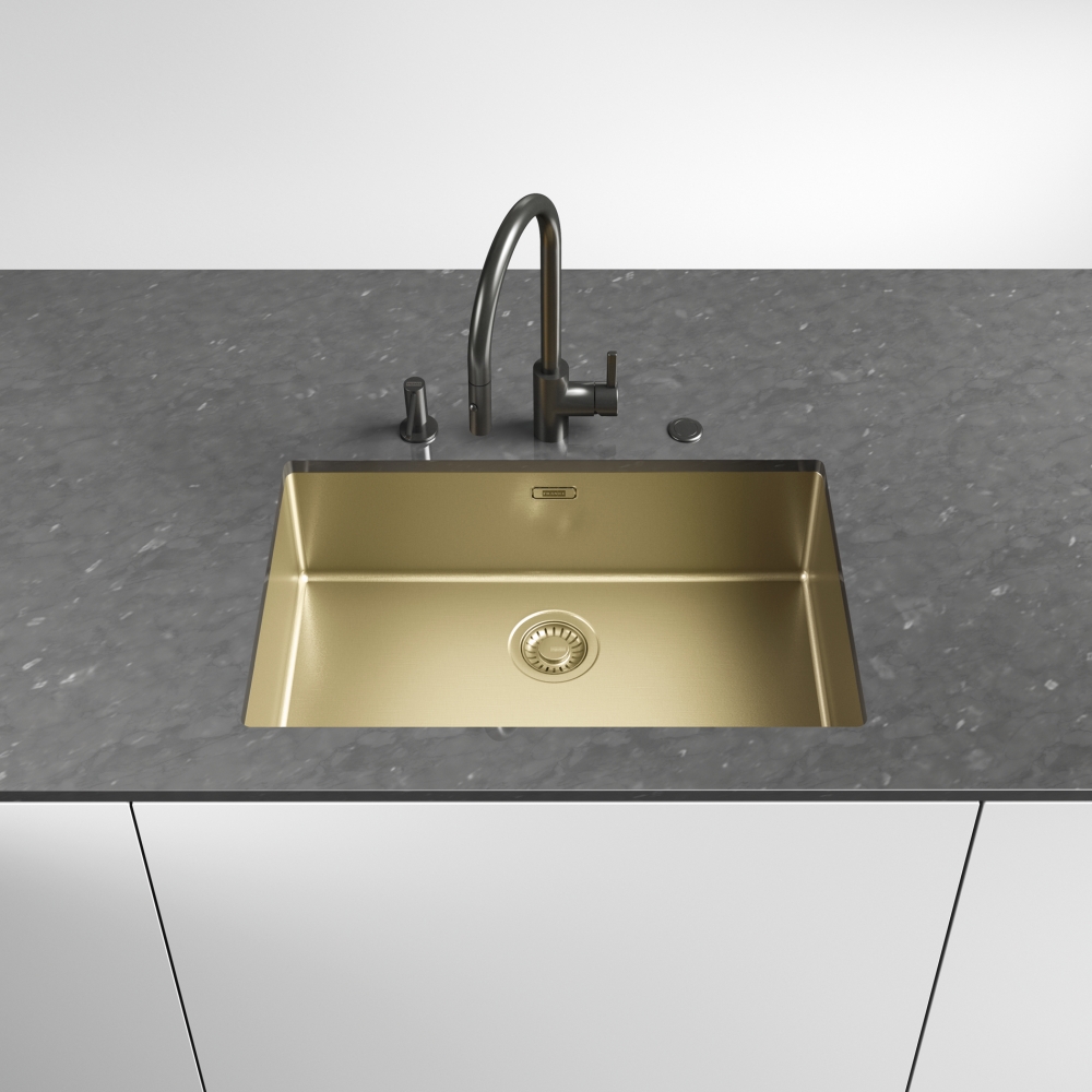Fregadero de cocina BXM 210/110-68 ORO INOX Inox