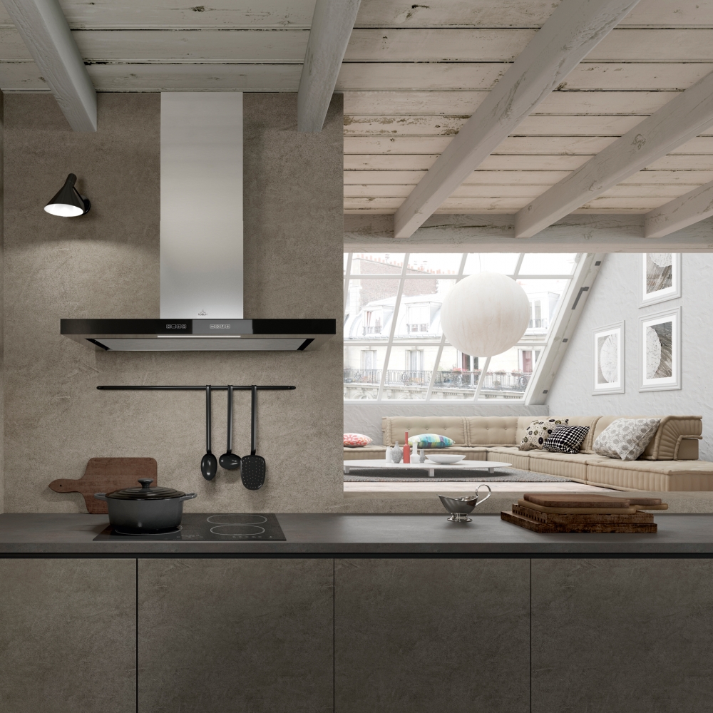 Hotte décorative Ïlot AIRLUX AHI981IX