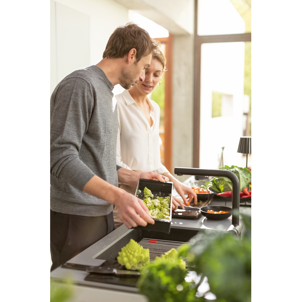 VASCHETTA INOX PEAK 156X418X54