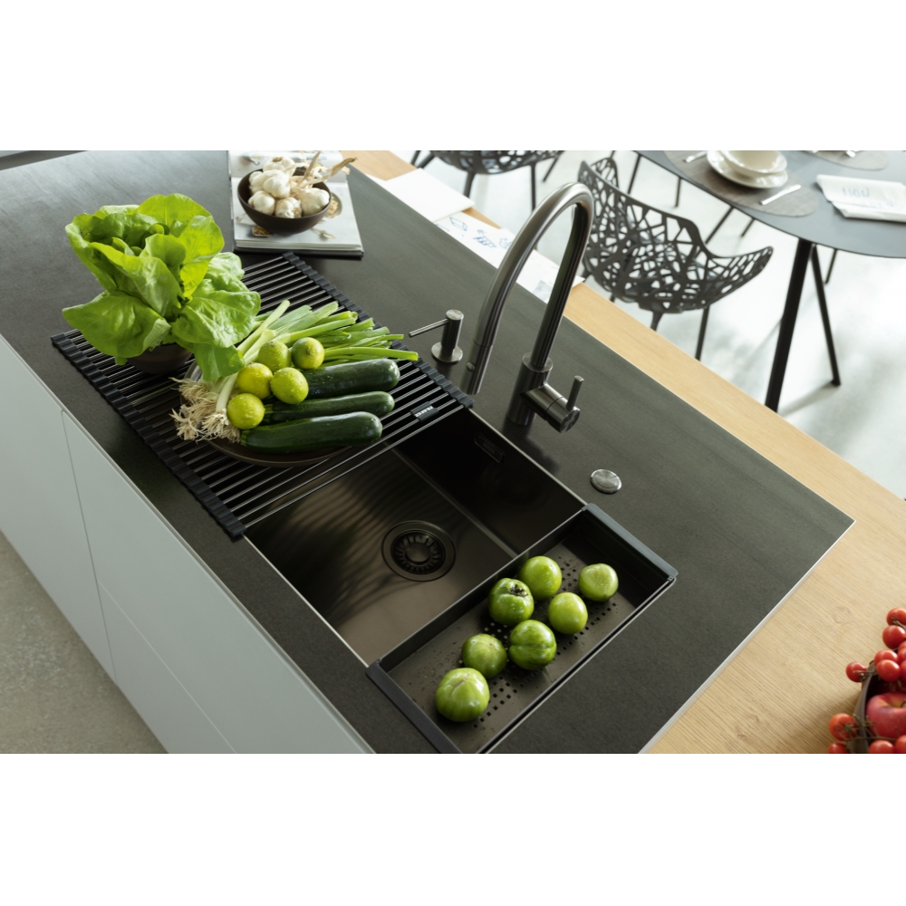 Lavelli cucina MYTHOS MASTERPIECE BXM 210/110-68 Acciaio inox