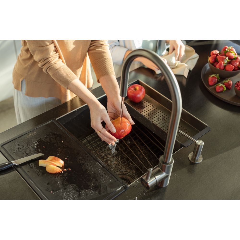 Franke Eos Neo pull-out spray Antracyt | Bateria kuchenna