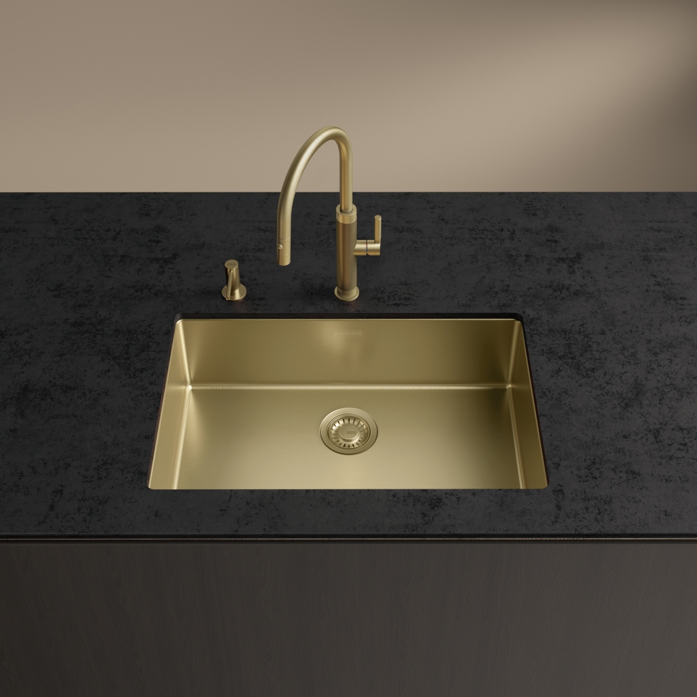 FRANKE Mythos Masterpiece - MMX11027-GLD-WKC Stainless steel