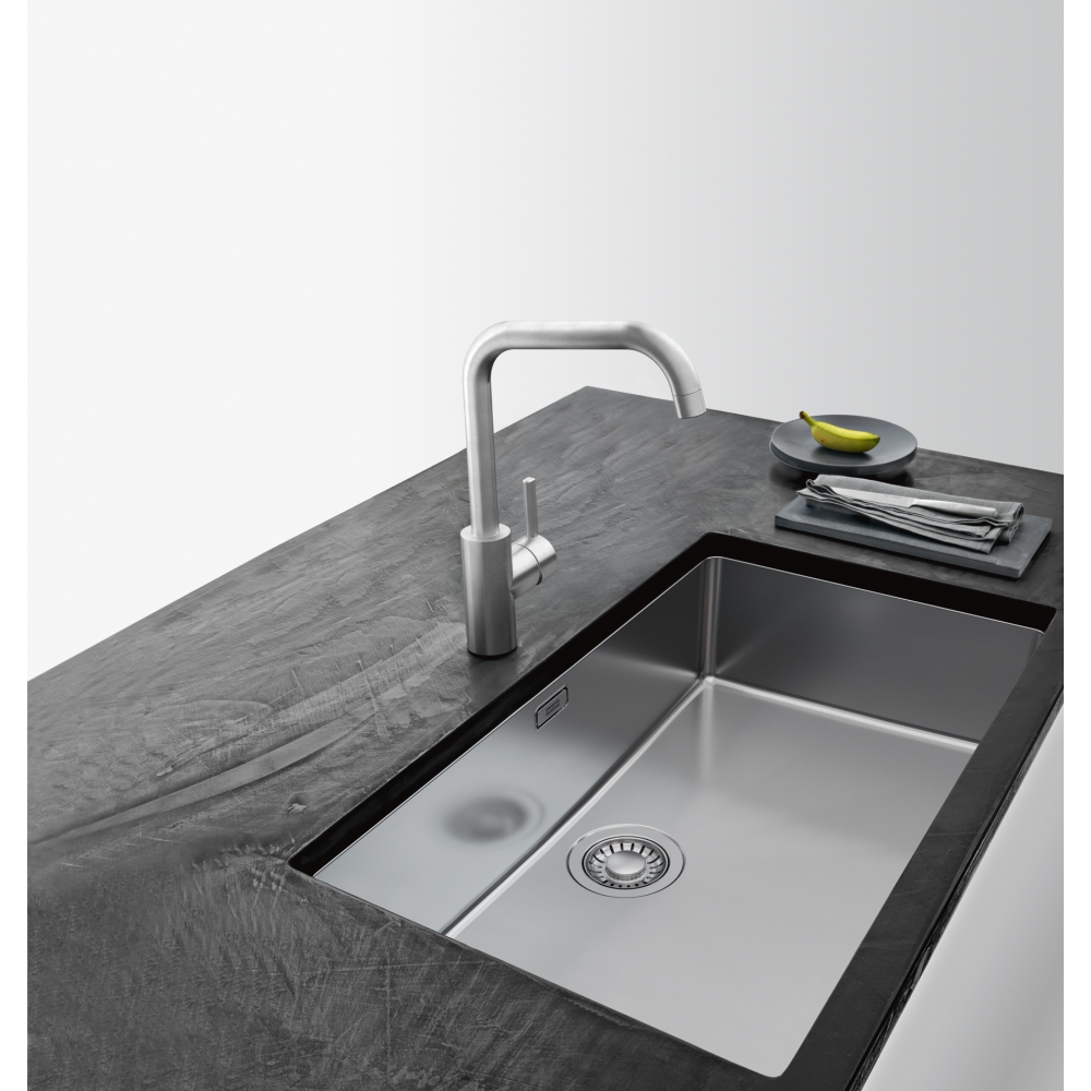 Grifo De Cocina Franke Acero Inoxidable, Caño Extraíble