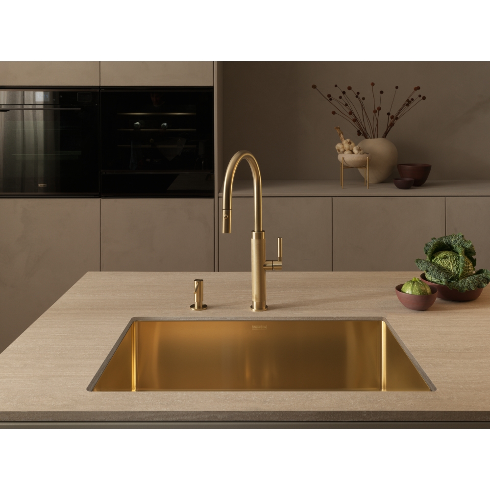 FRANKE Mythos Masterpiece - MMX11027-GLD-WKC Stainless steel