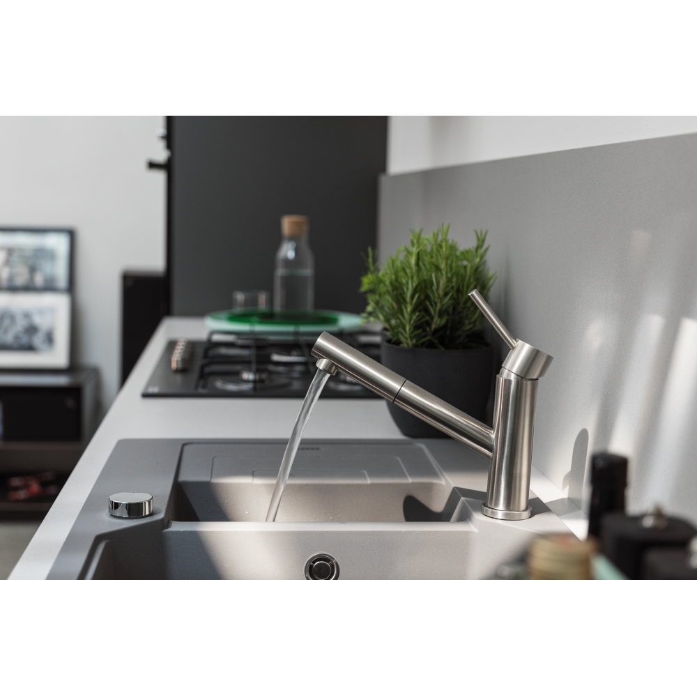 Tap Orbit Pull Out Nozzle Top HP SS