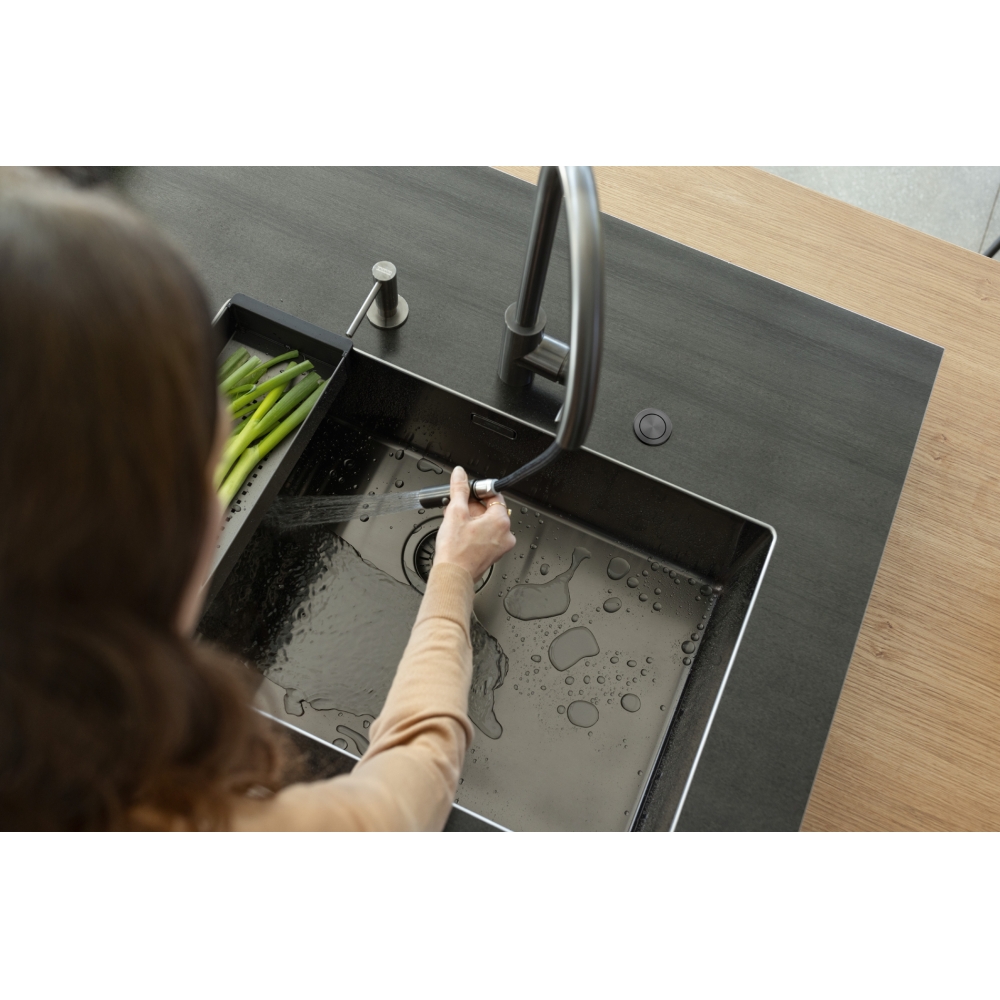 Franke Eos Neo pull-out spray Antracyt | Bateria kuchenna