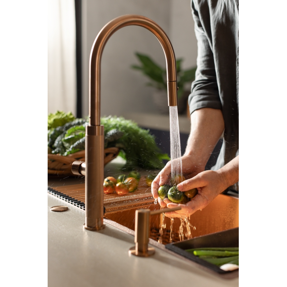 MISTURADOR MYTHOS MASTERPIECE COBRE