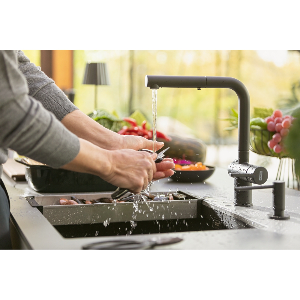 MISTURADOR ACTIVE TWIST BLACK MATTE