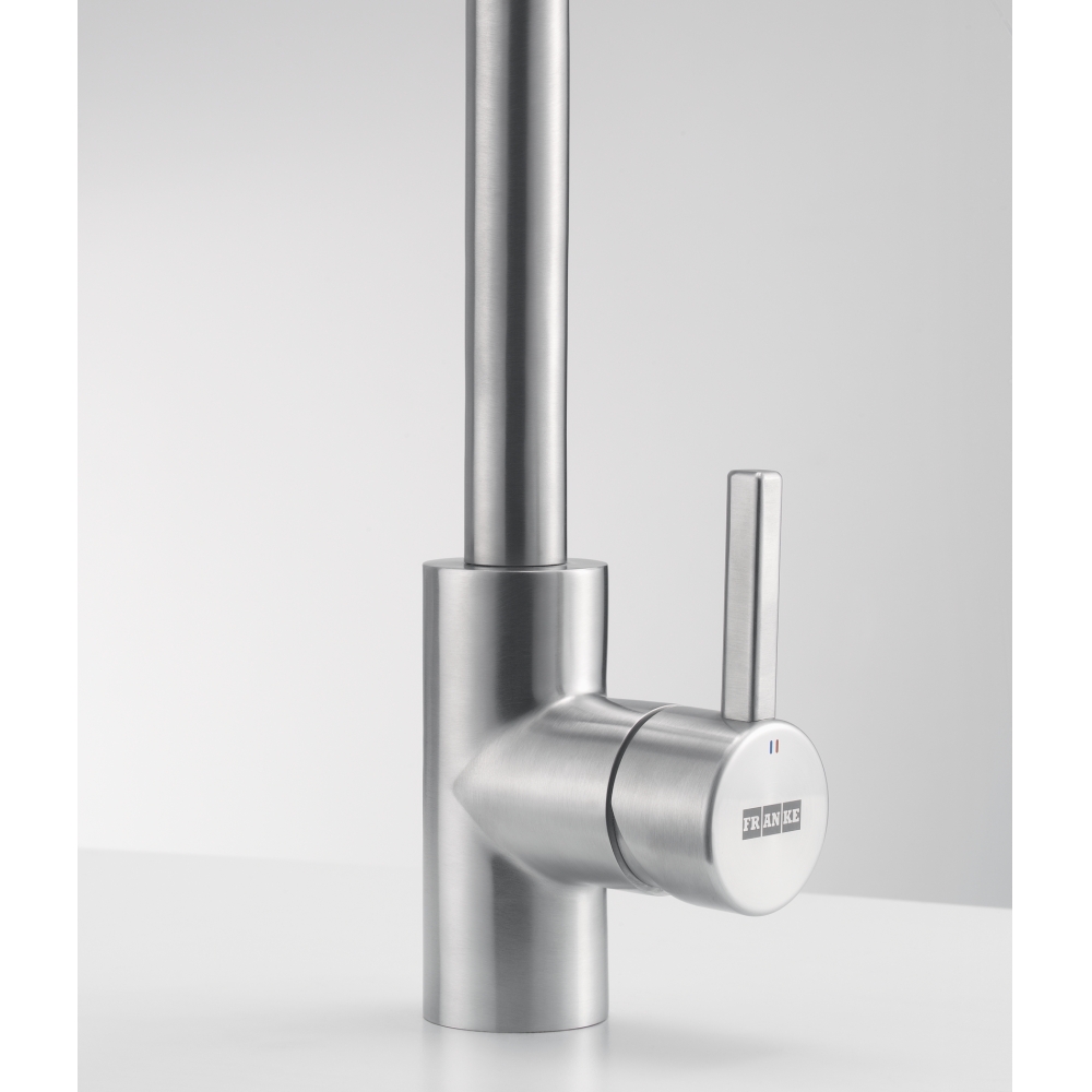 Grifo De Cocina FRANKE PESCARA L SEMI-PRO INOX, Inoxidable, Extraible