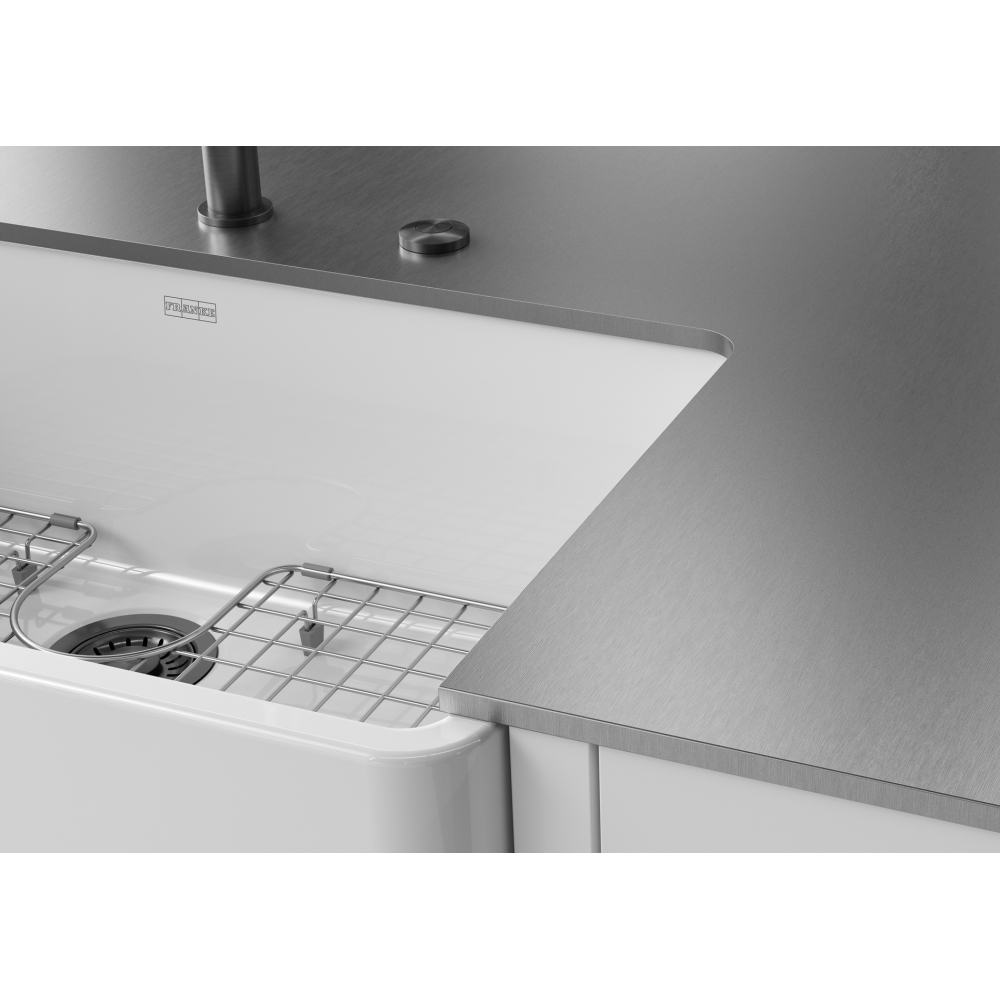 FRANKE Ceranova Apron Front Sink - CRK71036-GWH Ceramic Kitchen Sink