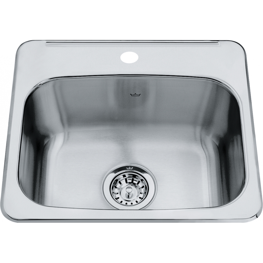 Steel Queen Drop In Sink -  QSL1719-8-1