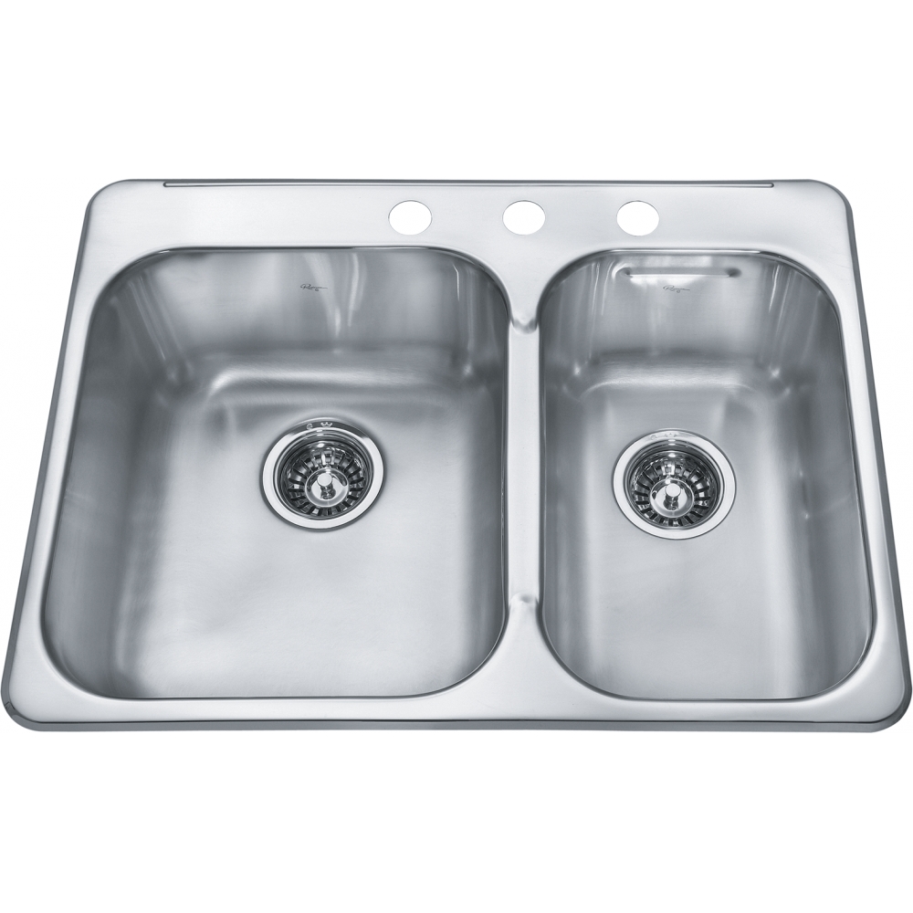 KINDRED Reginox Drop In Sink - RCL2027R-3N Stainless steel