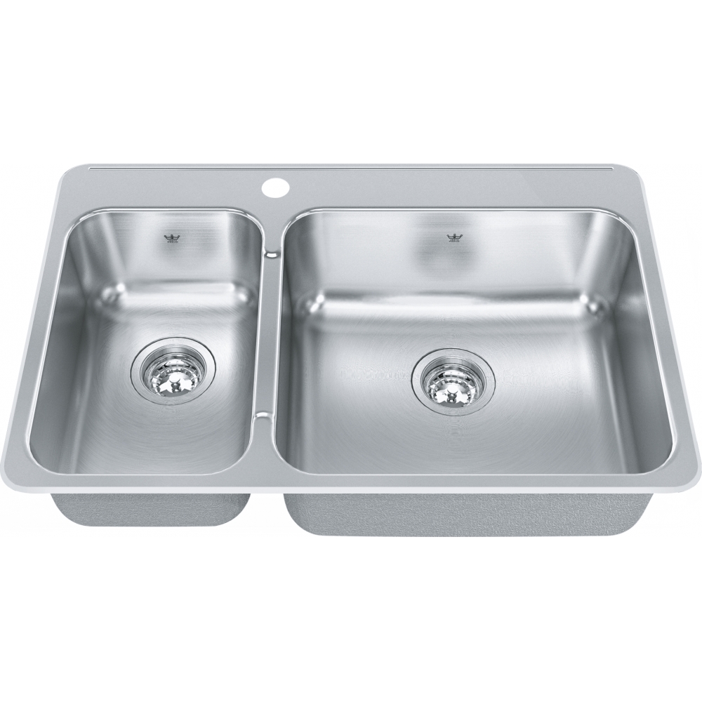 Steel Queen Drop In Sink QCLA2031L-8-1