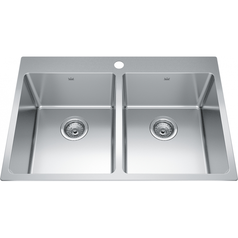 Brookmore Drop In Sink -  BDL2131-9-1N