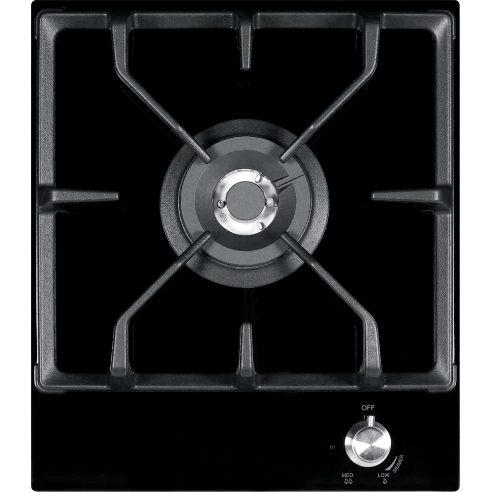 35.2cm Back Glass Gas Cooktop FIG301B1L