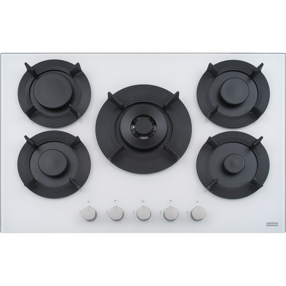 Plite - Plită gaz FHMF 755 4G DC C WH