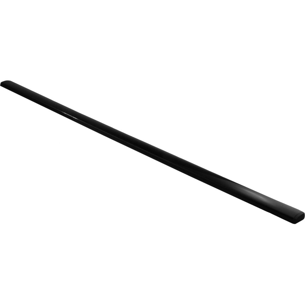 Frontlist 600 mm svart