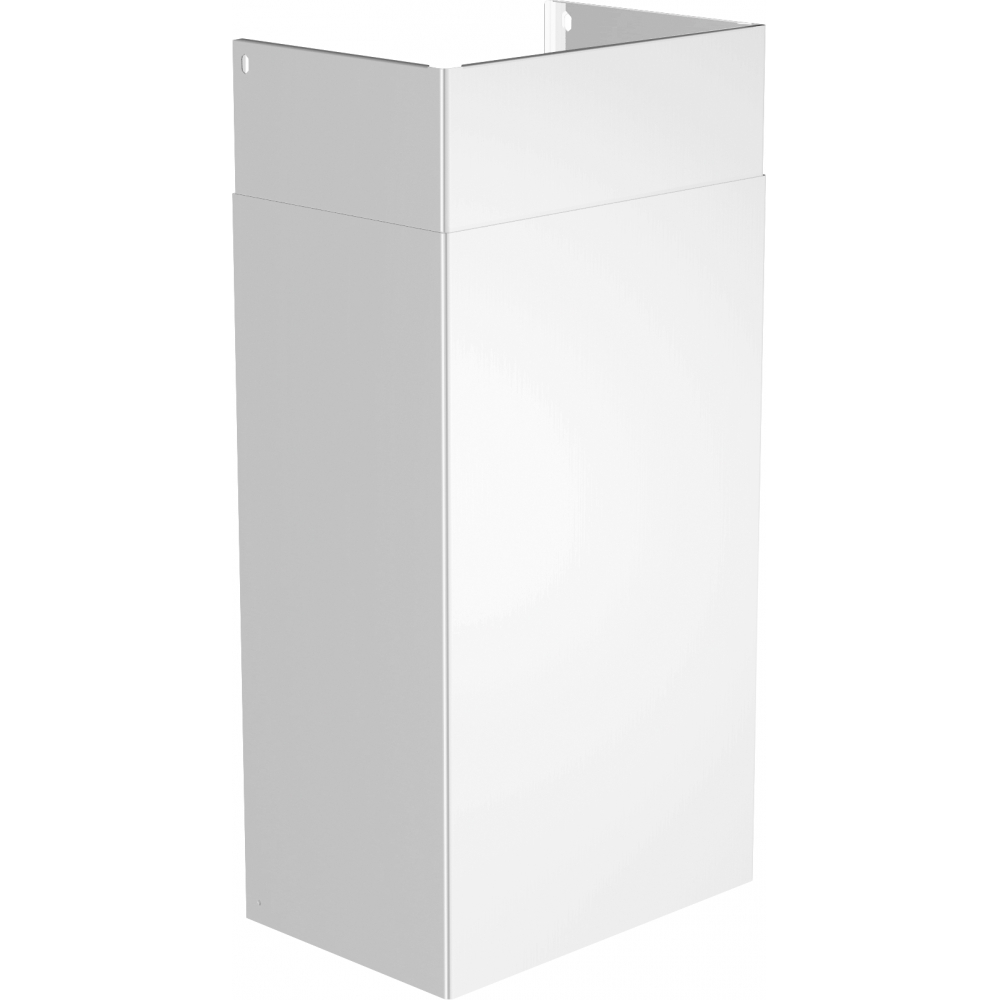 Cheminé evac.ext.Ht500/990mm Blanc