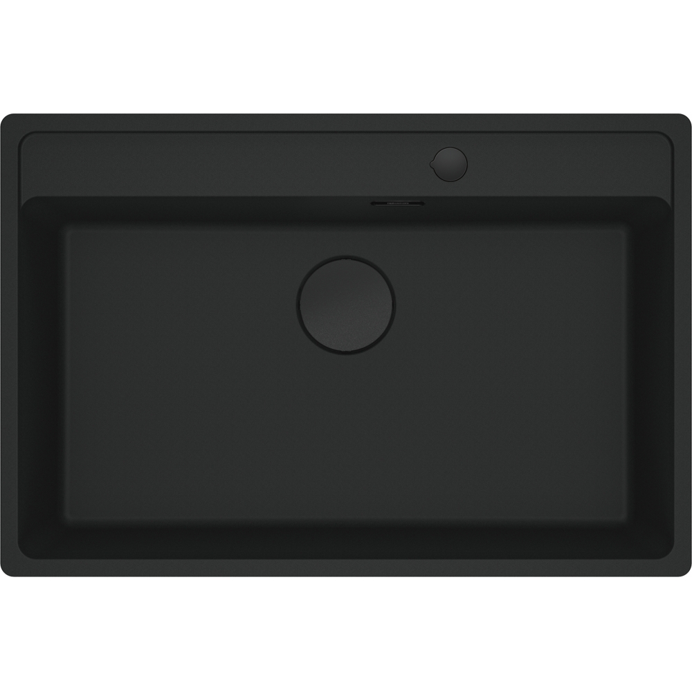 Lavello Franke Maris MRG 610-52 A – Granito Nero Opaco 560x510 Mm, Da Incasso, Resistente E Moderno