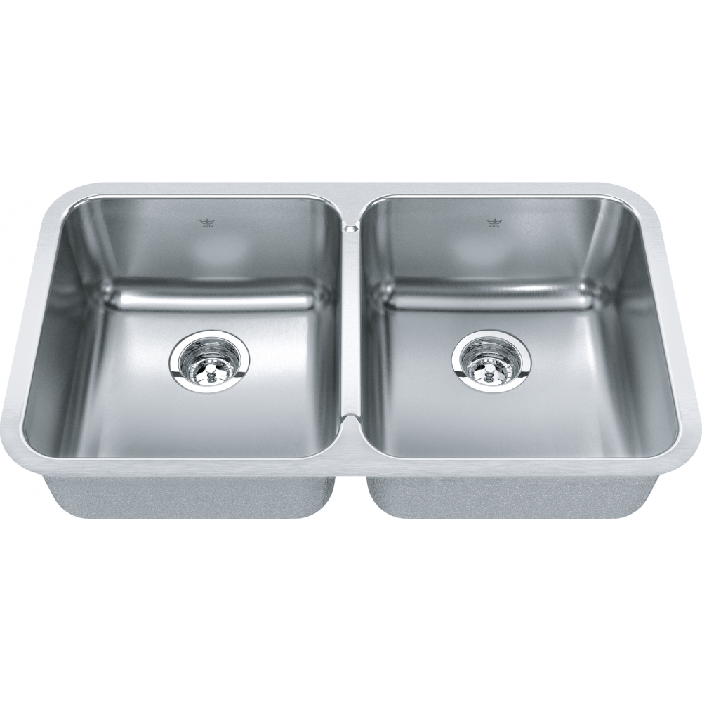 アンドウ　36 Kindred Steel Queen Undermount Sink QDUA1831-8N Stainless steel