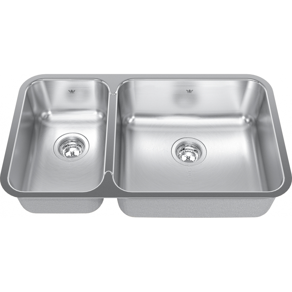 Steel Queen Undermount Sink QCUA1831L-8