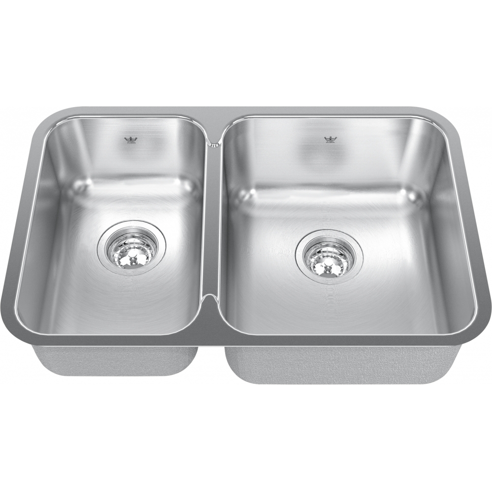Steel Queen Undermount Sink QCUA1827L-8