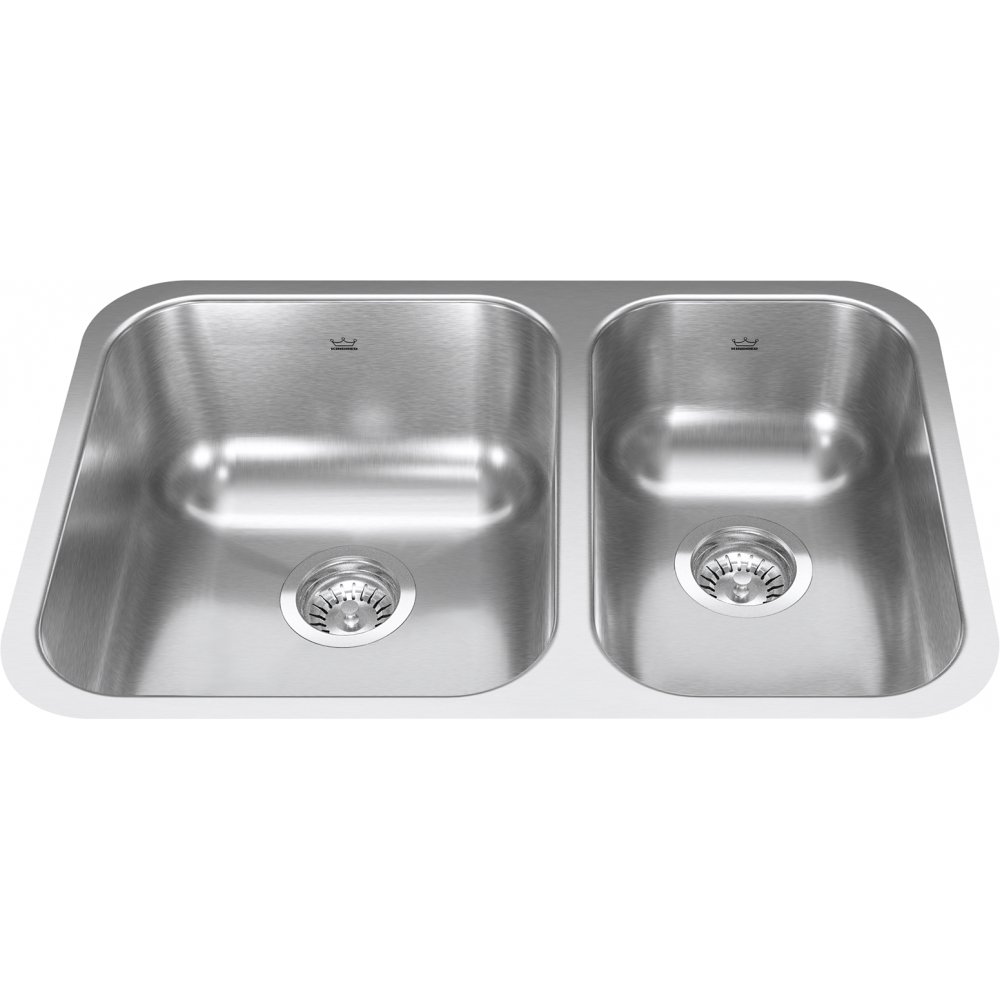 Kindred Reginox Undermount Sink - NDC1827RU-9 Stainless steel