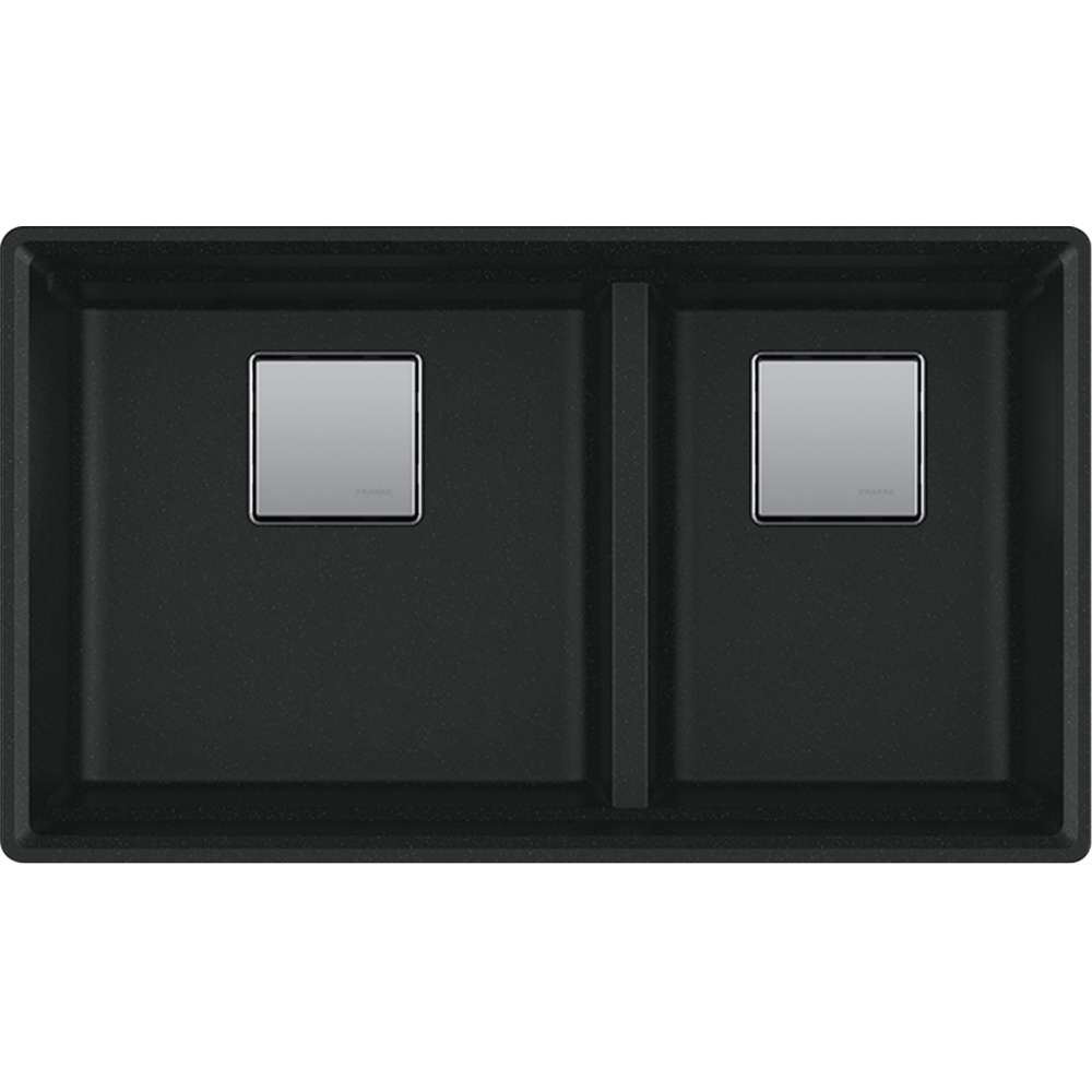 FRANKE Peak Undermount Sink - PKG160LD-MBK Granite Kitchen Sink FRANKE Peak Undermount Sink - PKG160LD-MBK Granite Kitchen Sink