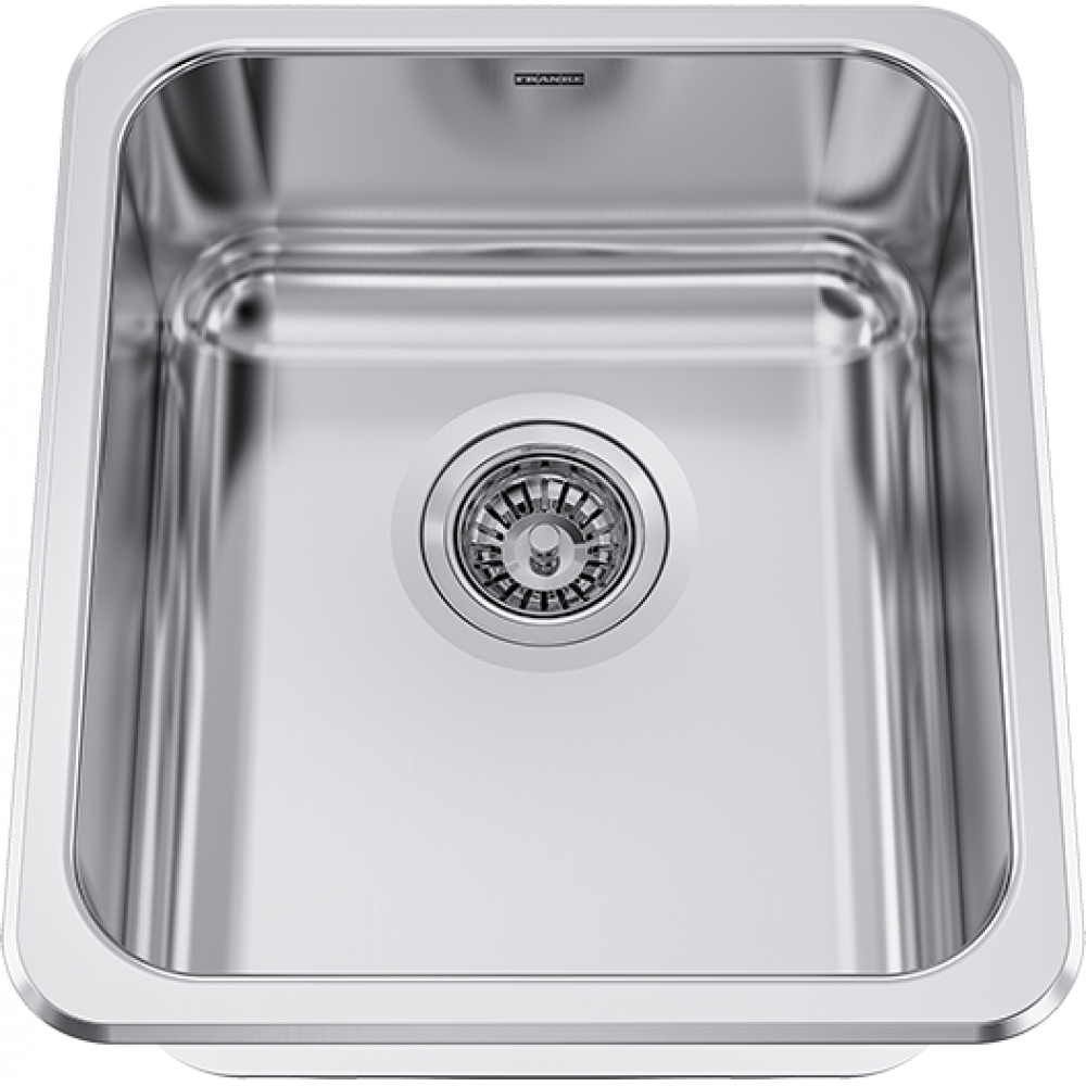 S6408-1 Single bowl, no ledge, 20 ga