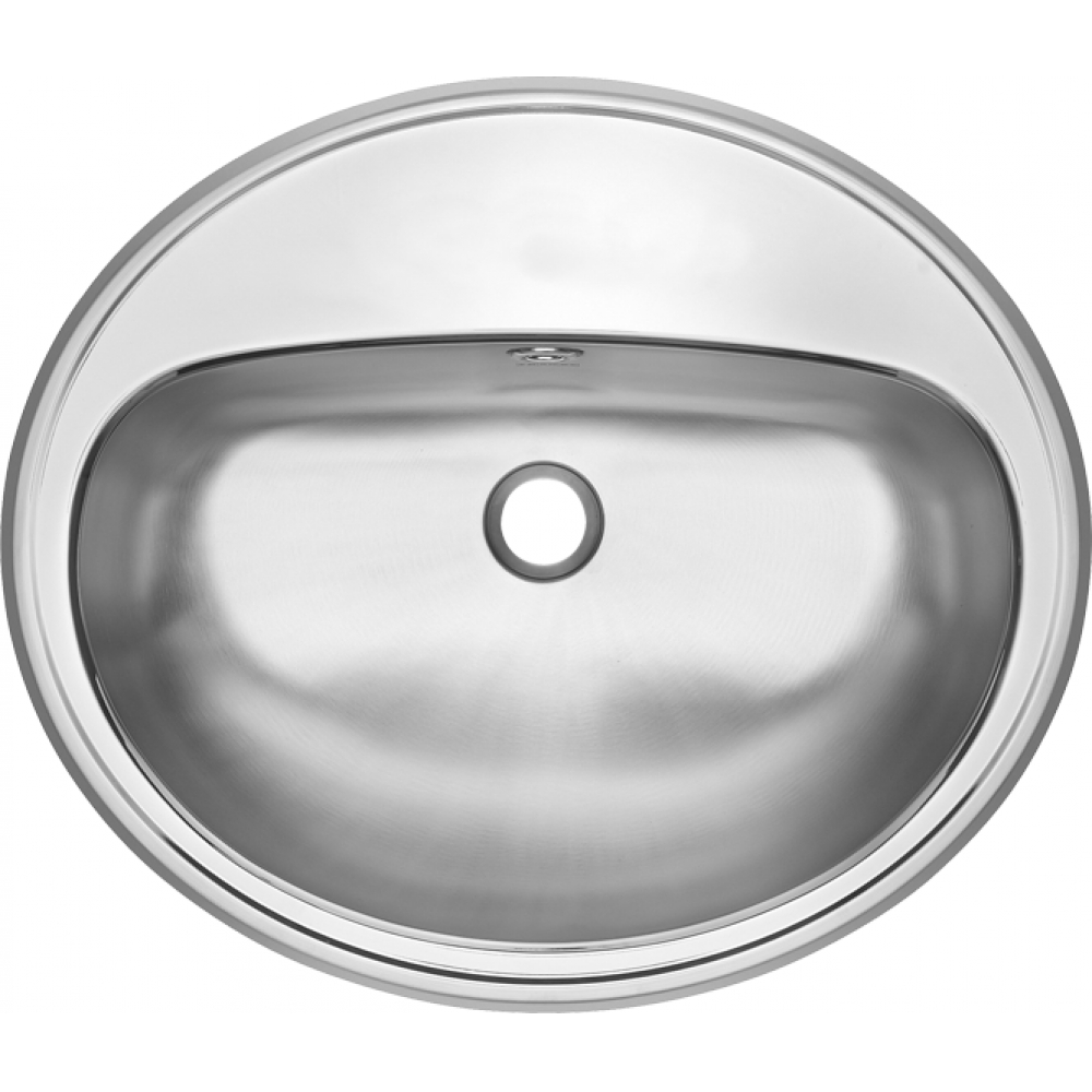 V1821-6-1 Vanity with ledge, 1 hole