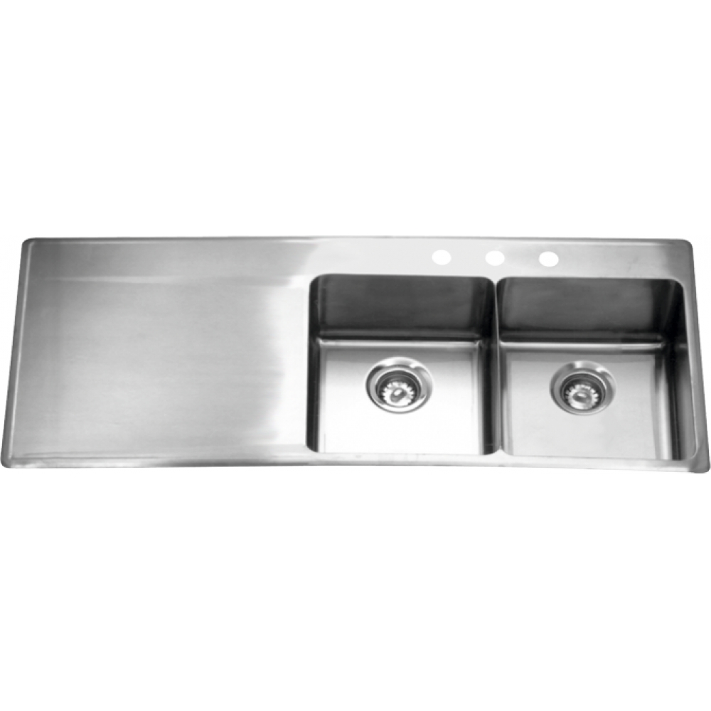 LBDDBL6408P-1 Drainboard double db left