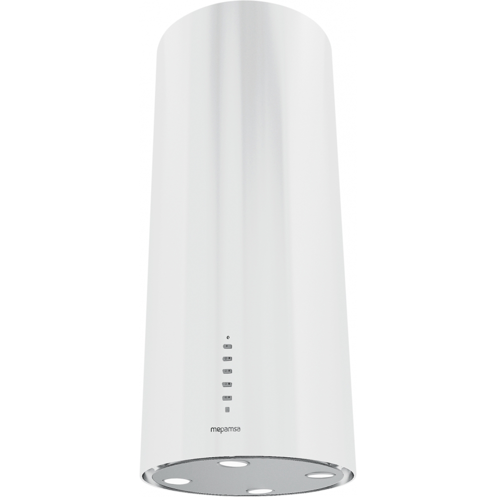 CAMPANA CYLINDRA ISLA PRO BLANCA/2