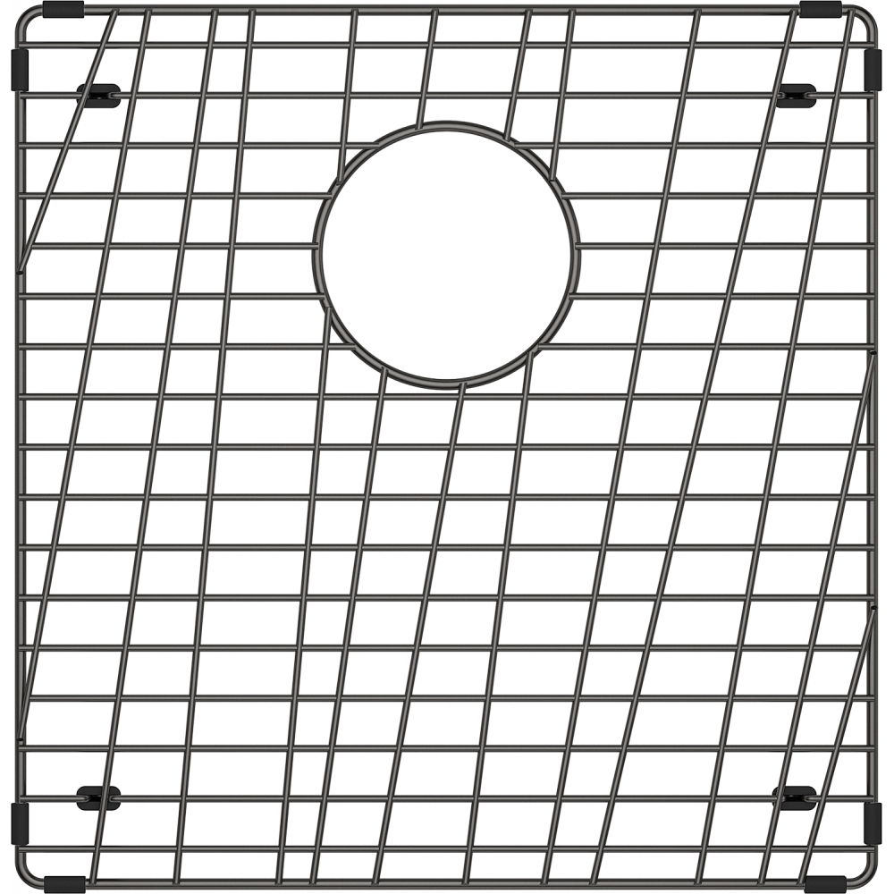 Bottom grid with feet SS 391x401mm AN