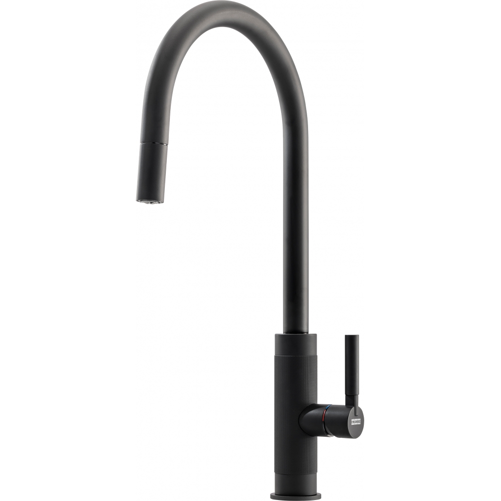Tessuto J Pullout Nozzle Side Matt Black