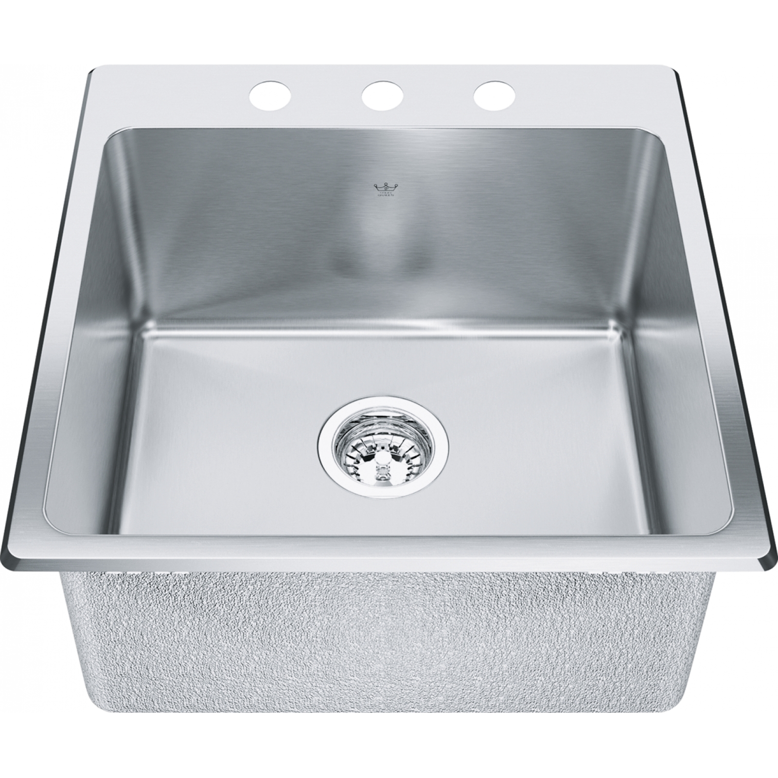 福袋・半額ポスター - クリーニング屋さん専用の通 Kindred Stainless QSLF2020-10-3 Sink Dualmount Queen Steel ジャケット・アウター