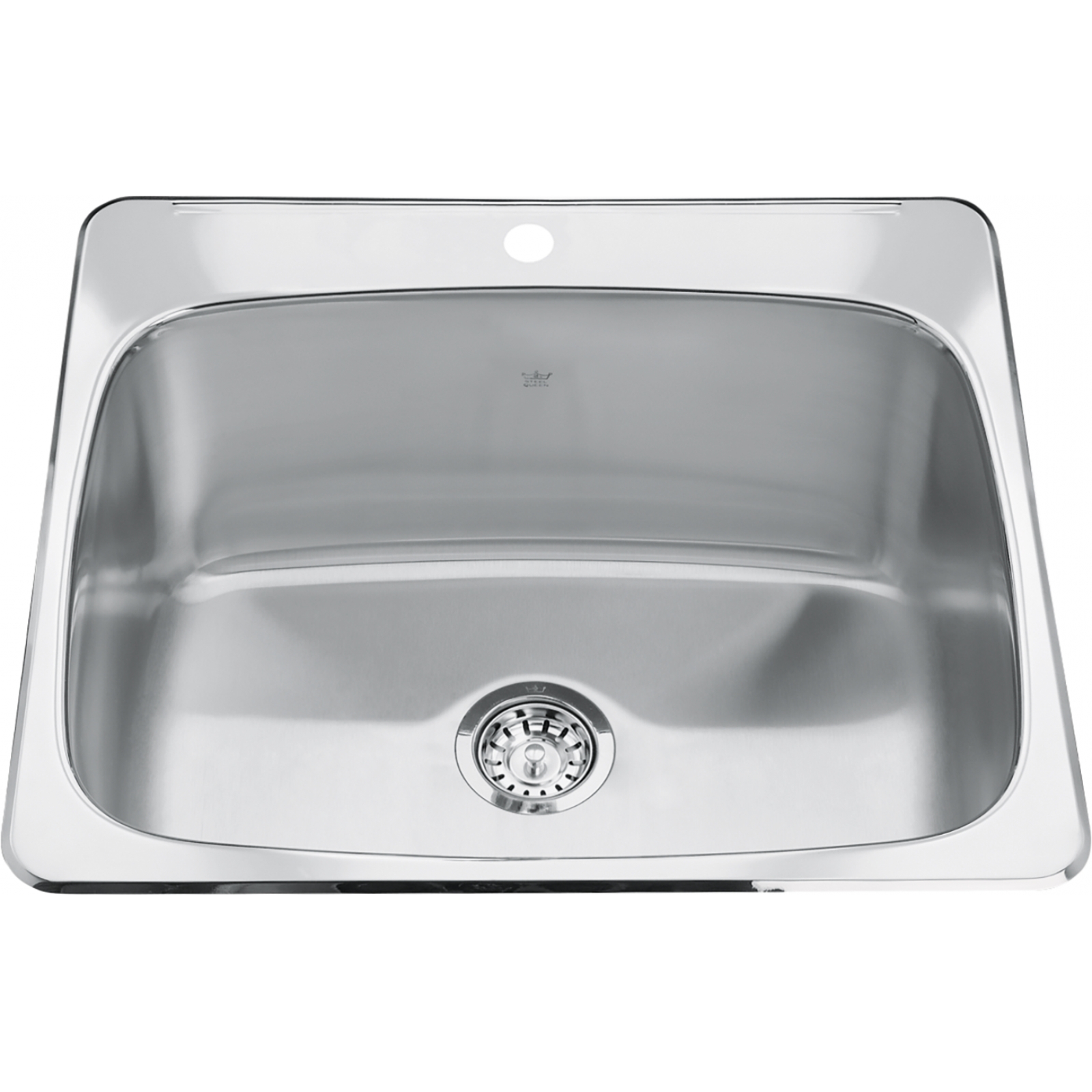Kindred Steel Queen Drop In Sink QSL2225-12-1N Stainless