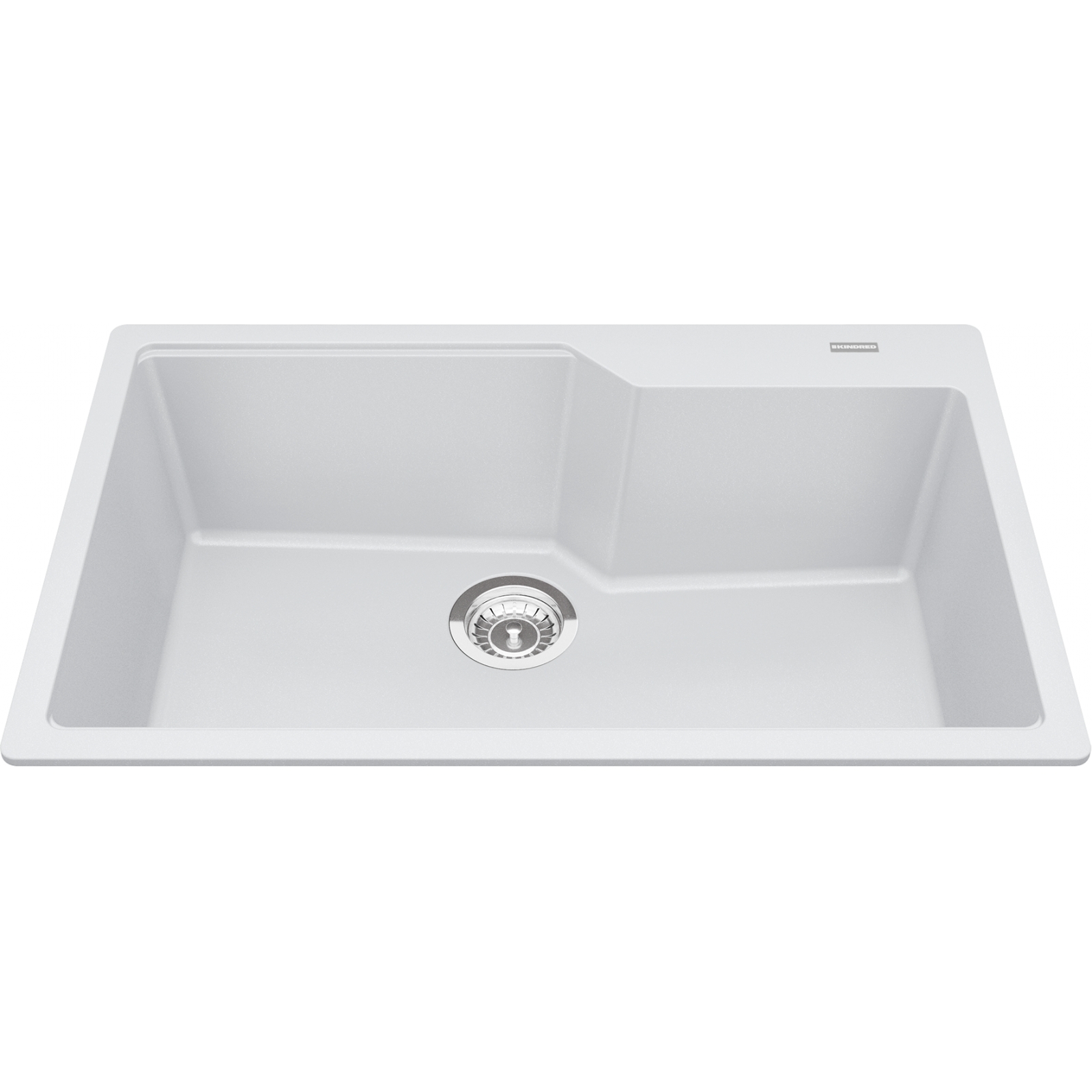 Kindred Urban Drop In Sink - MGSM2031-9PWT Fragranite Kitchen Sink