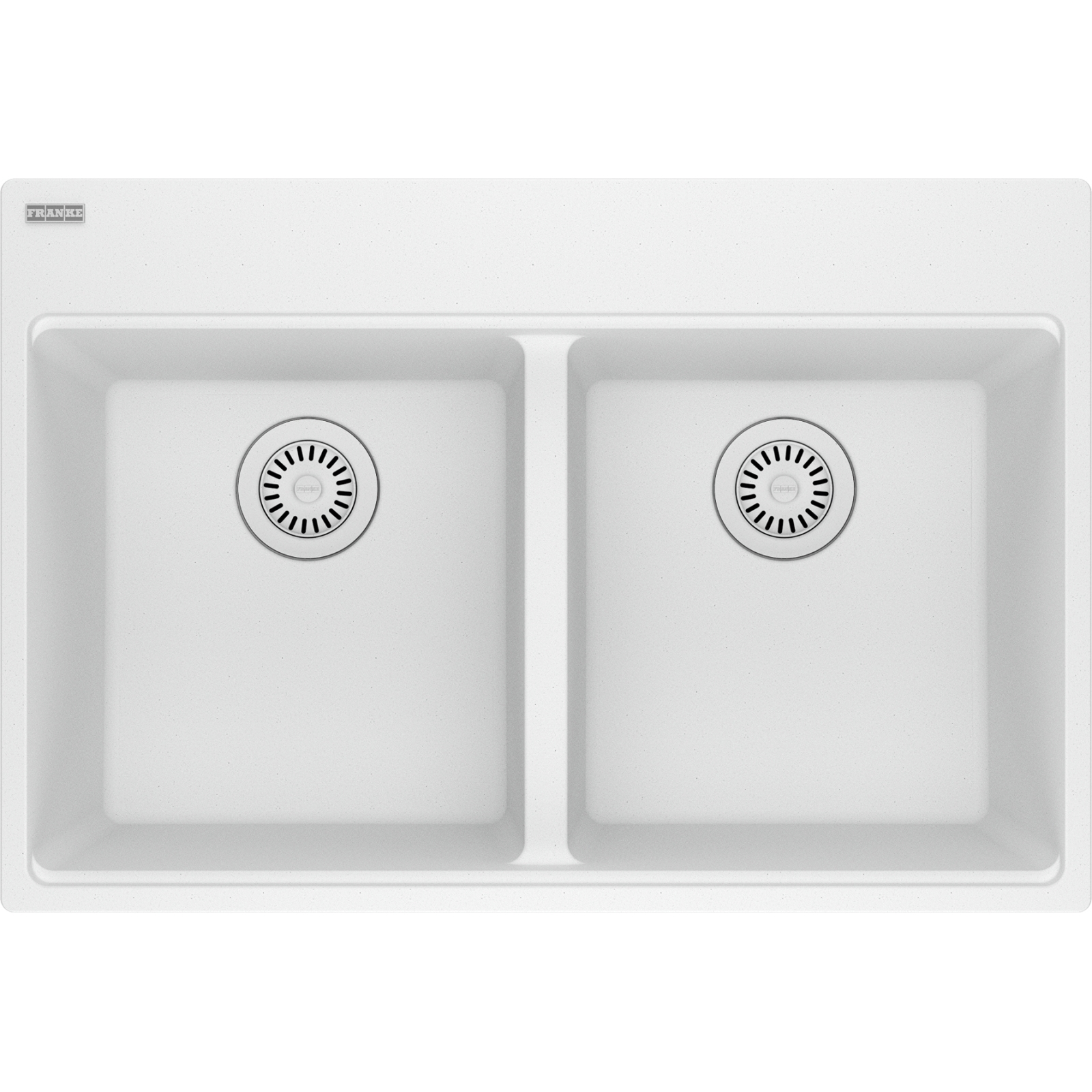 FRANKE Maris Dual Mount Sink - MAG6201414-PWT Fragranite Kitchen Sink